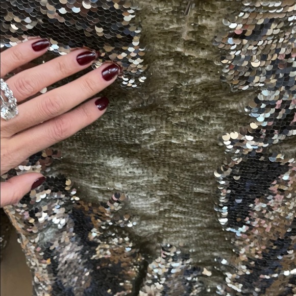 Helmut Lang reversible sequin top - Picture 4 of 5